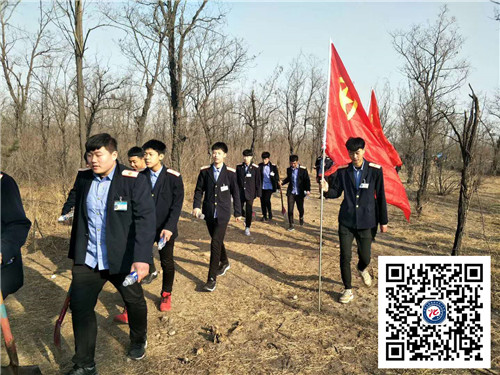 石家莊鐵路學校18年植樹節活動紀實 學校新聞 第2張